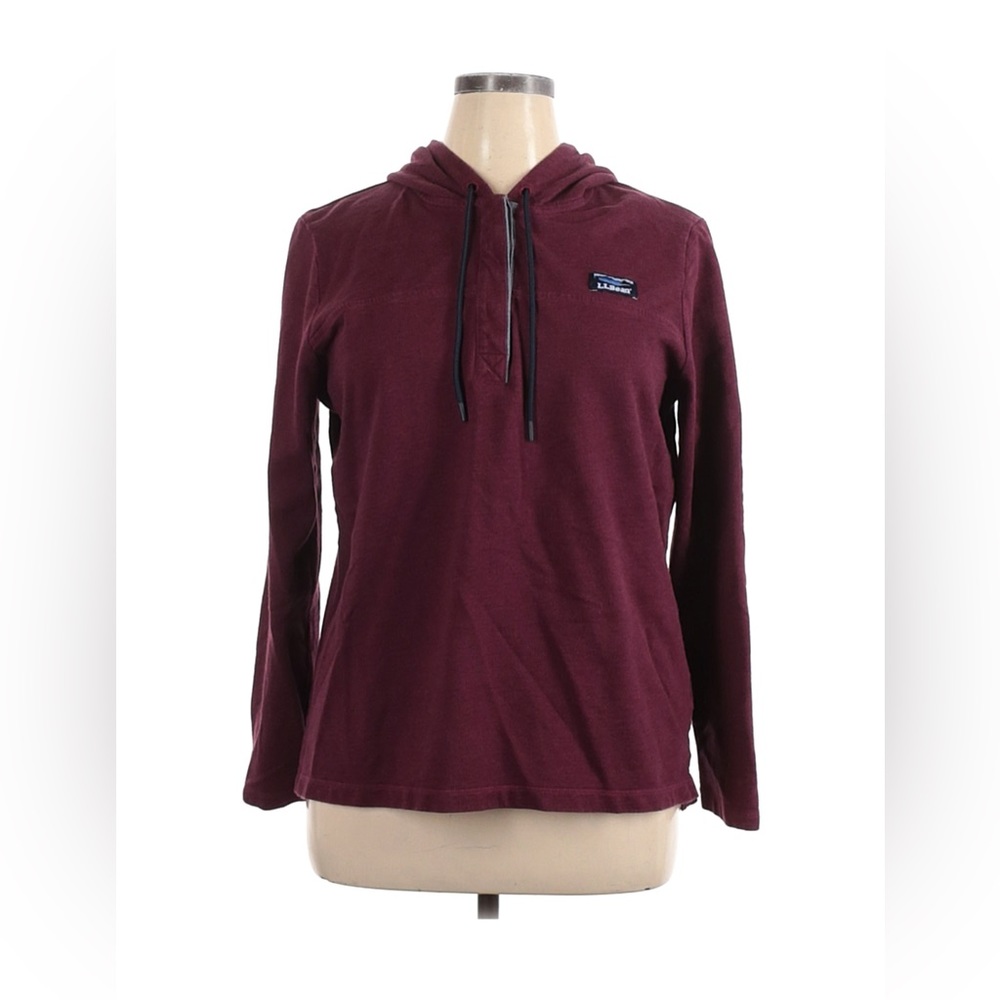 L.L. Bean Maroon Pullover Sweater